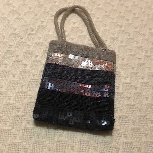 Small sparkly bag
